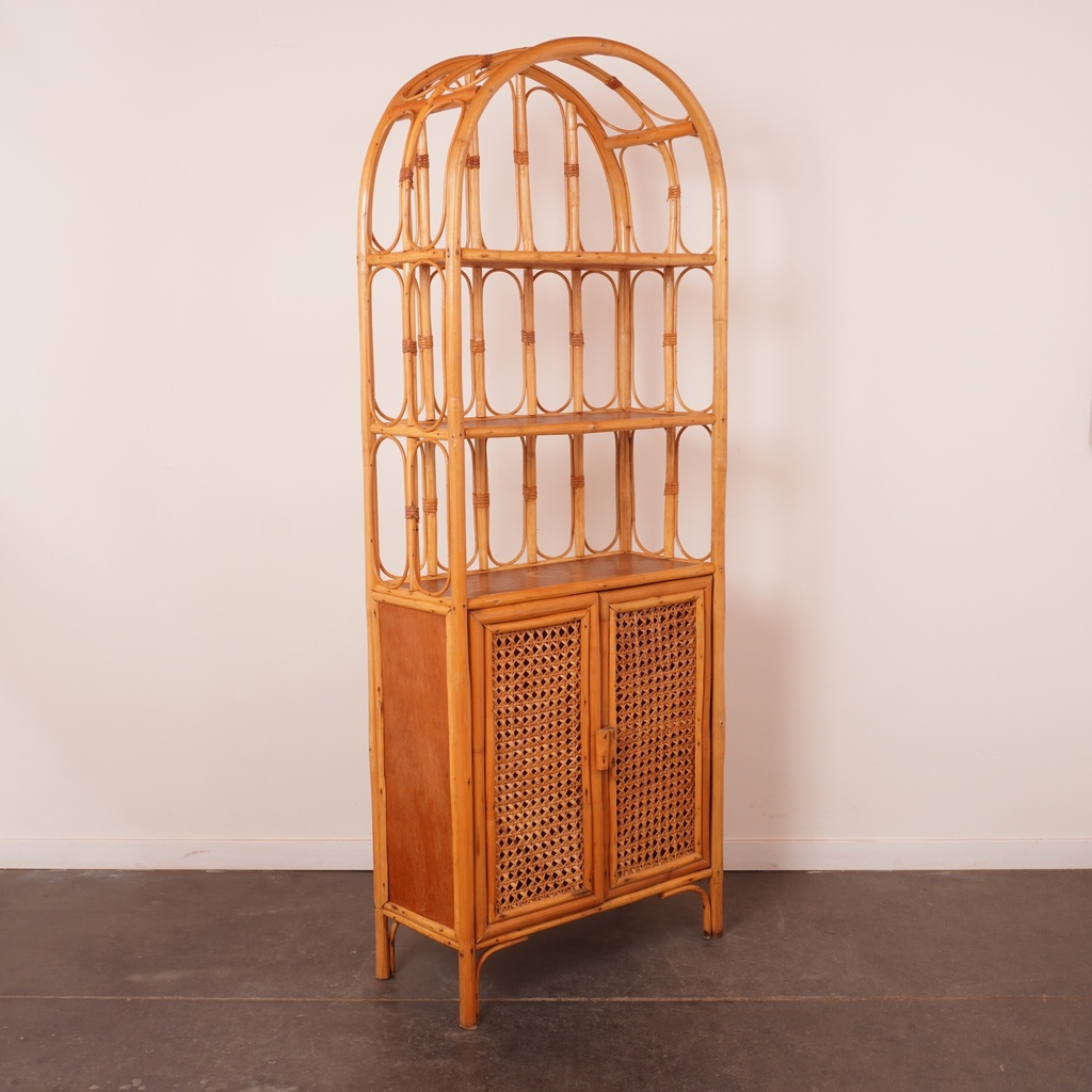 Etagère en bambou vintage