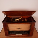 Radio à lampes/tourne disque