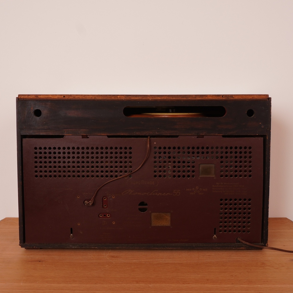 Radio à lampes/tourne disque