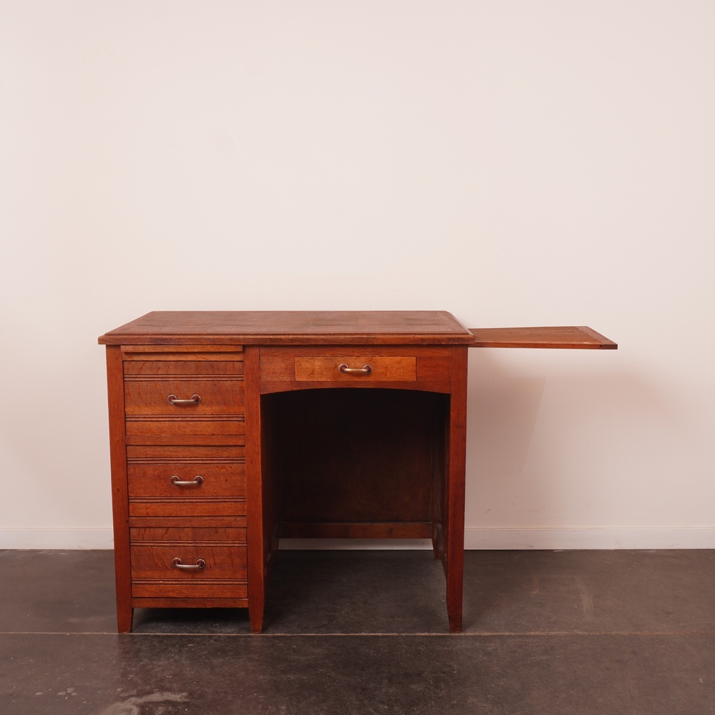 Bureau enfant en bois vintage