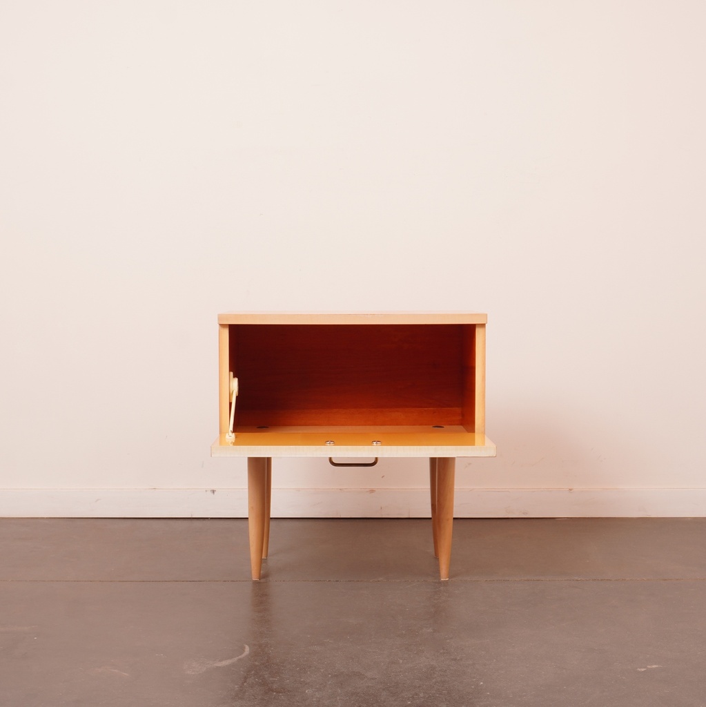 Paire tables de nuit vintage