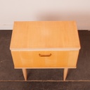 Paire tables de nuit vintage