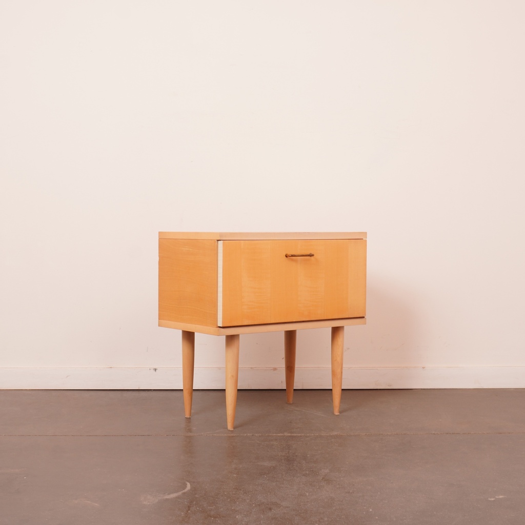 Paire tables de nuit vintage