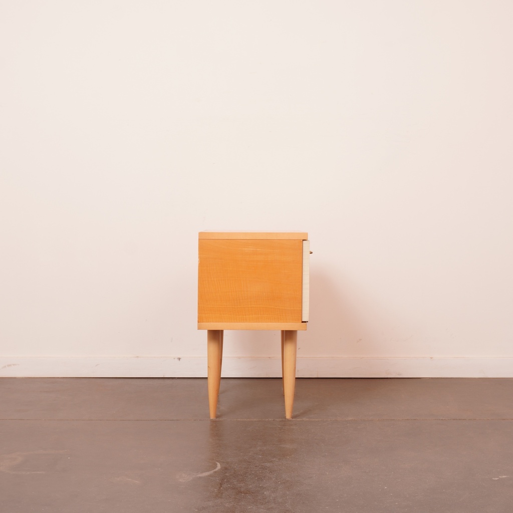 Paire tables de nuit vintage