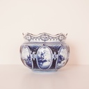Cache pot en faïence Delft