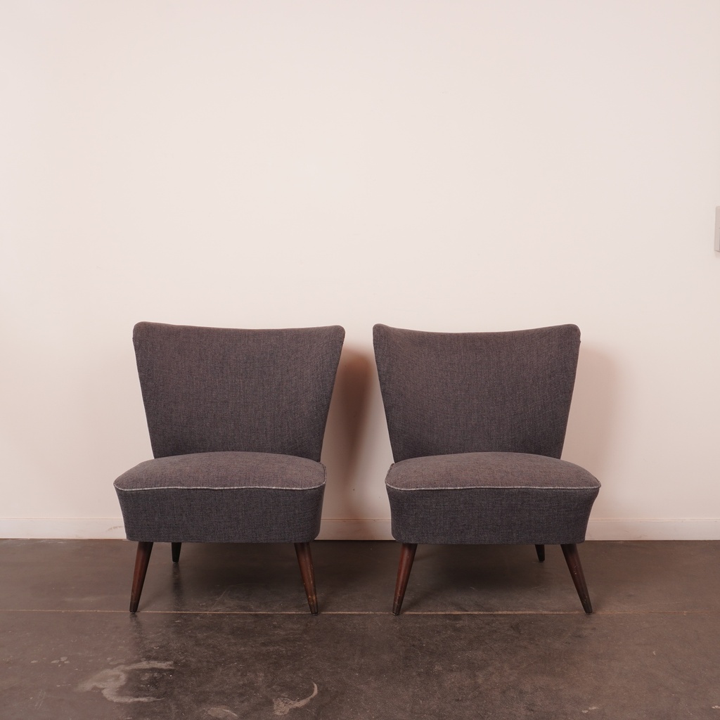 Paire de fauteuil Cocktail regarni