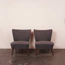 Paire de fauteuil Cocktail regarni