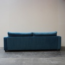 Canapé en tissu bleu