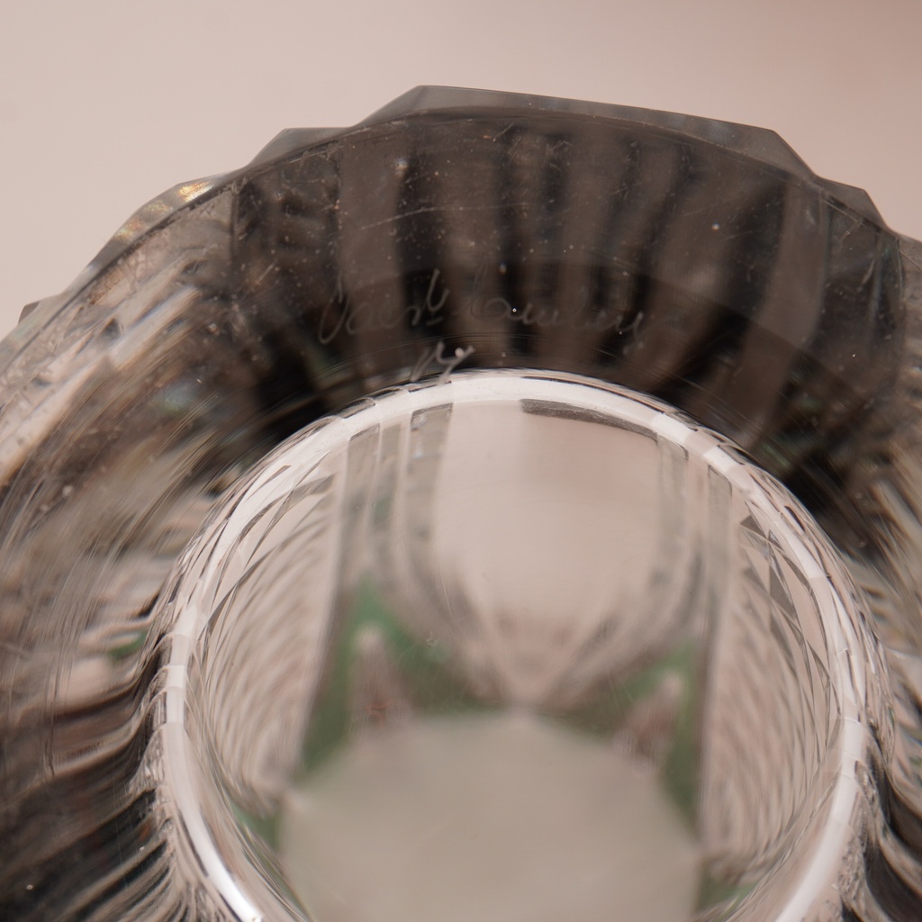 Vase Val Saint Lambert cristal