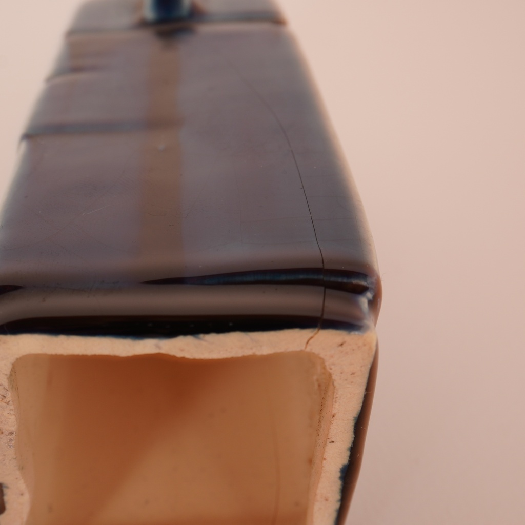 Crèche de Noël miniature en céramique