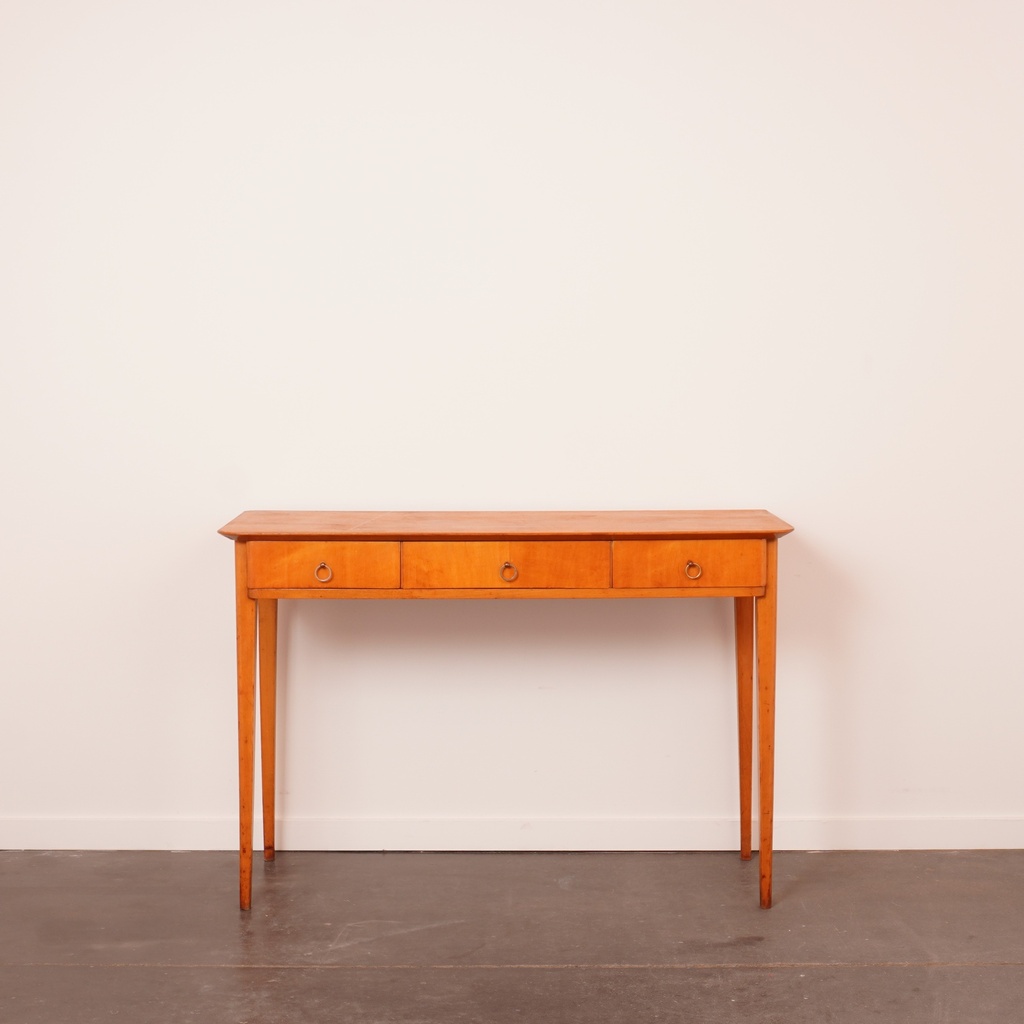 Console en bois vintage