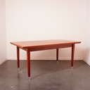 Table à allonges vintage