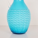 Vase en verre opalin bleu "Opalina Fiorentina" années 60 - SU0068