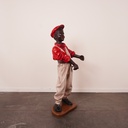 Statue garçon résine H: 114cm