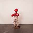 Statue garçon résine H: 114cm