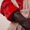 Statue garçon résine H: 114cm