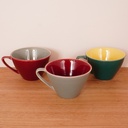 6 tasses BOCH La Louvière