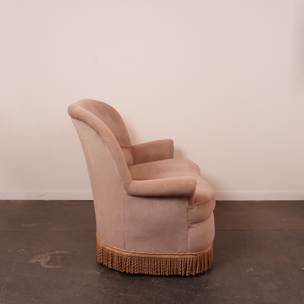 Fauteuil crapaud 2 places