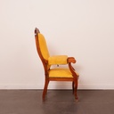 Fauteuil Voltaire à crémaillère