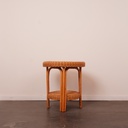 Table basse bambou vintage