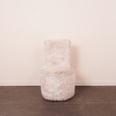 Fauteuil coffre "moumoute" 70'