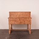 Bureau à gradin en chêne aérogommé