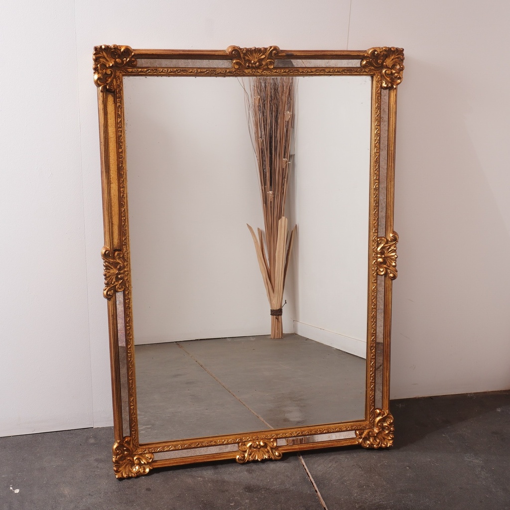 Miroir bois doré