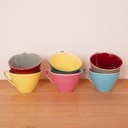 6 tasses BOCH La Louvière