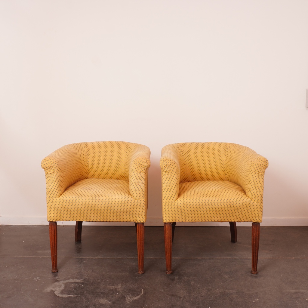 Paire de fauteuils style Art Déco