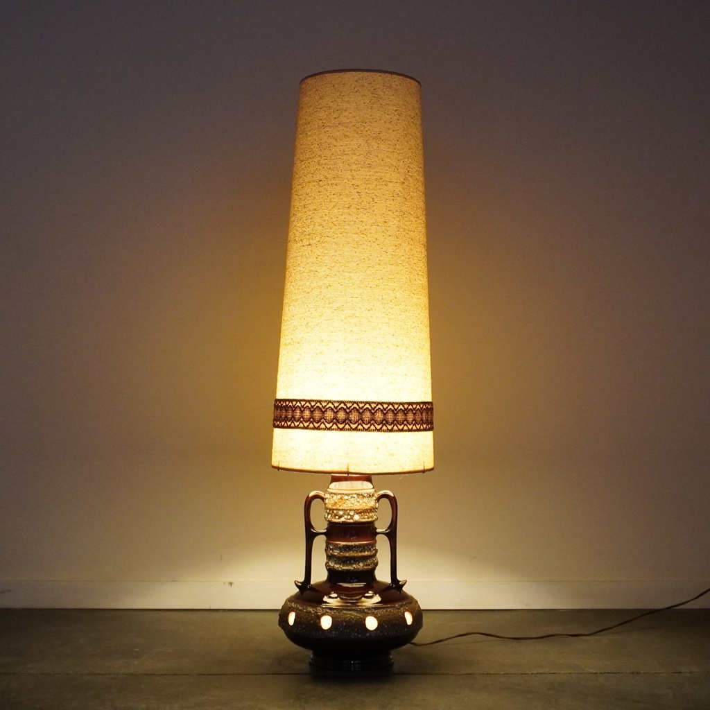 Lampe de sol en céramique