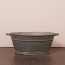 Bassine en zinc vintage