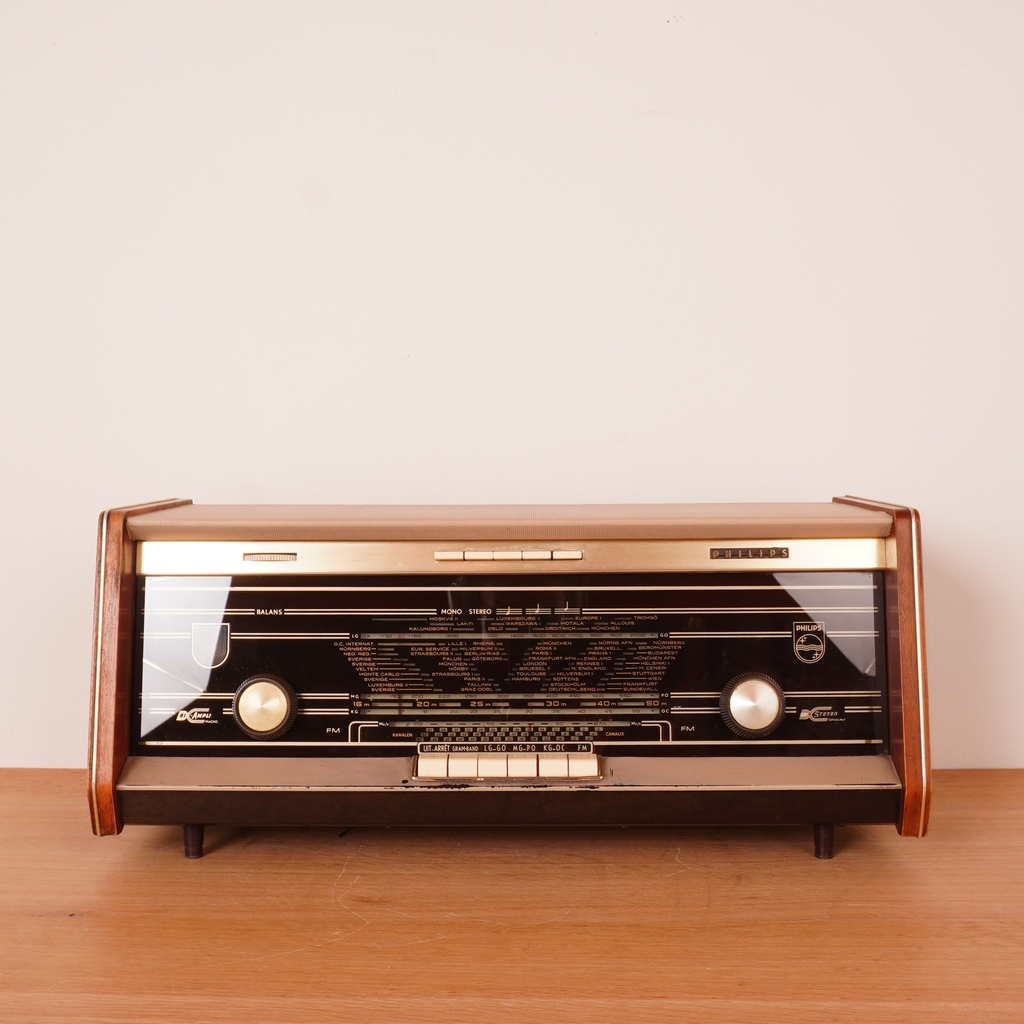 Poste radio Philips vintage