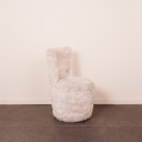 Fauteuil coffre "moumoute" 70'