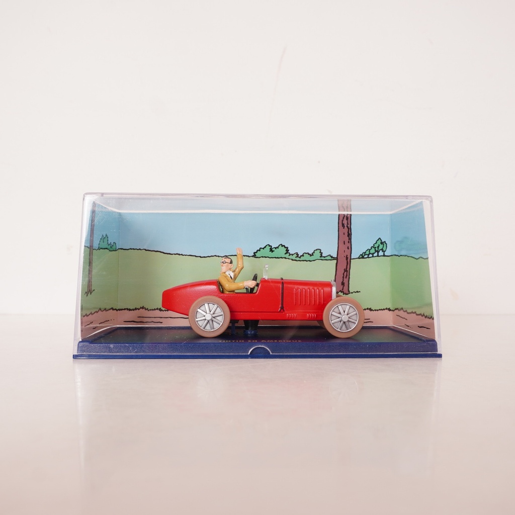 Figurine TINTIN "En Amérique"