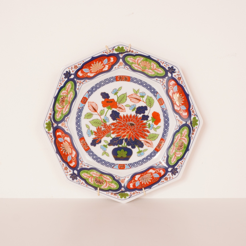 Assiette décorative porcelaine