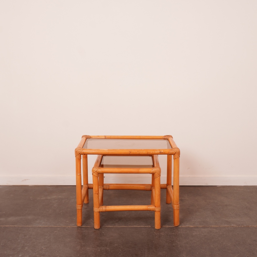 Tables gigognes bambou