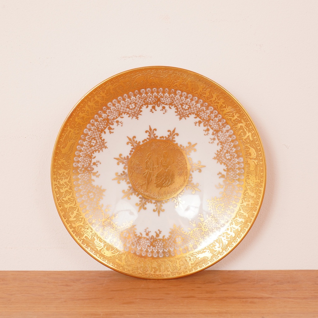 Assiette porcelaine DW Karlsbader