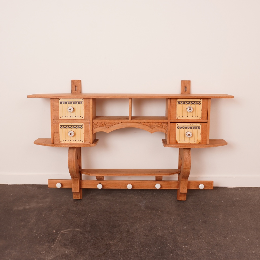 Etagère murale à épices vintage