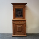 Meuble bois sculpté aérogommé