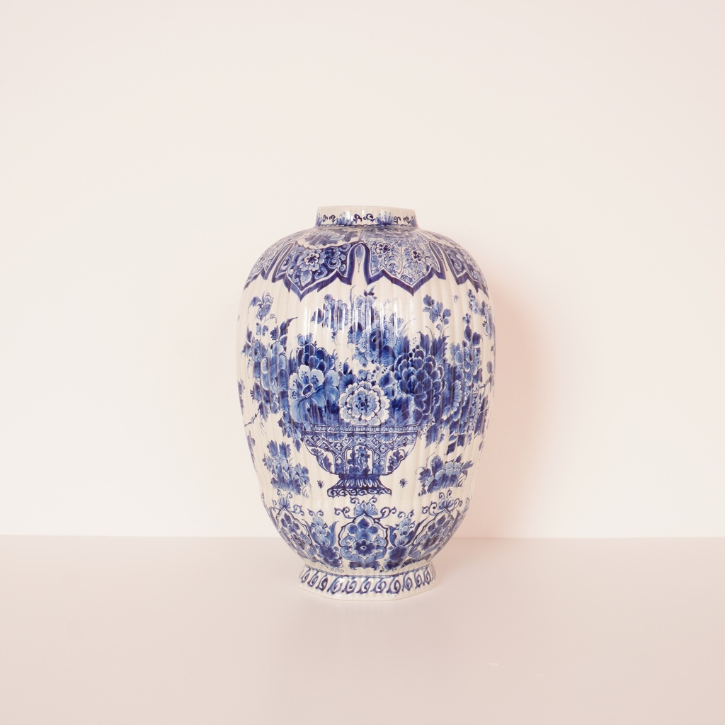 Vase en faïence de Delft