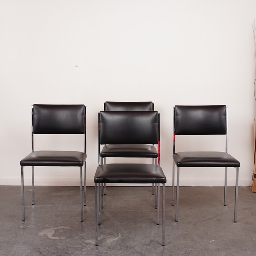 [SU0585] Série de 4 chaises vintages