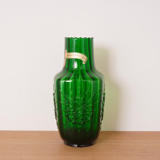 [SU0819] Vase en verre de Toscane vintage