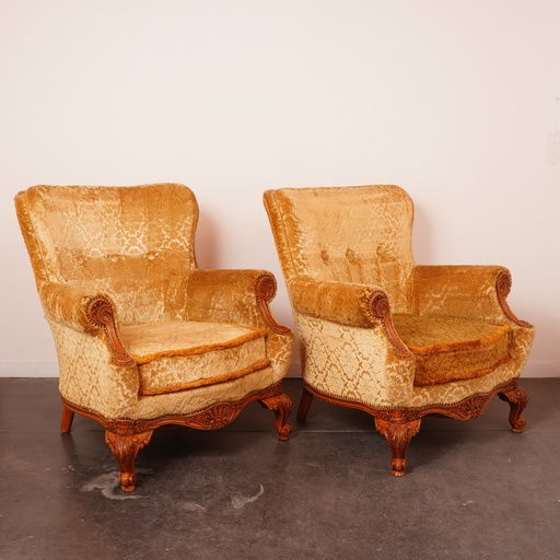 [SU2612] Paire de fauteuils bergères