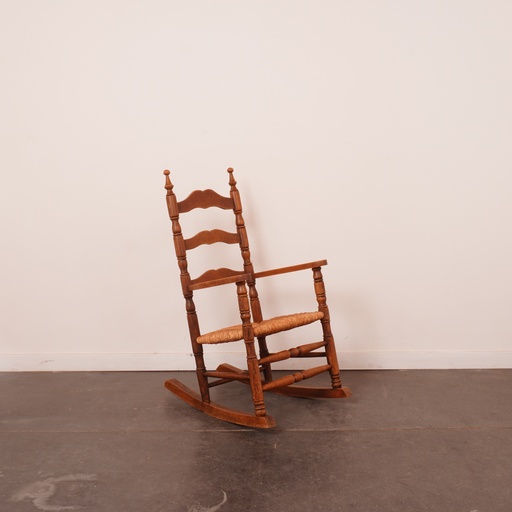 [SU2633] Rocking chair enfant en bois