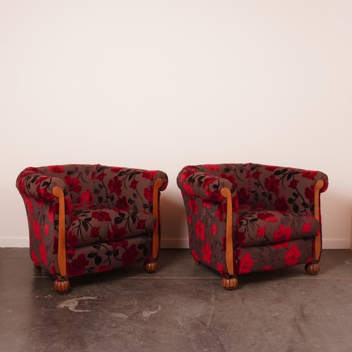 [SU2653] Paire de fauteuils style Art Déco