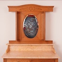 Coiffeuse bois aérogommé