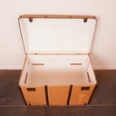 Coffre en bois vintage