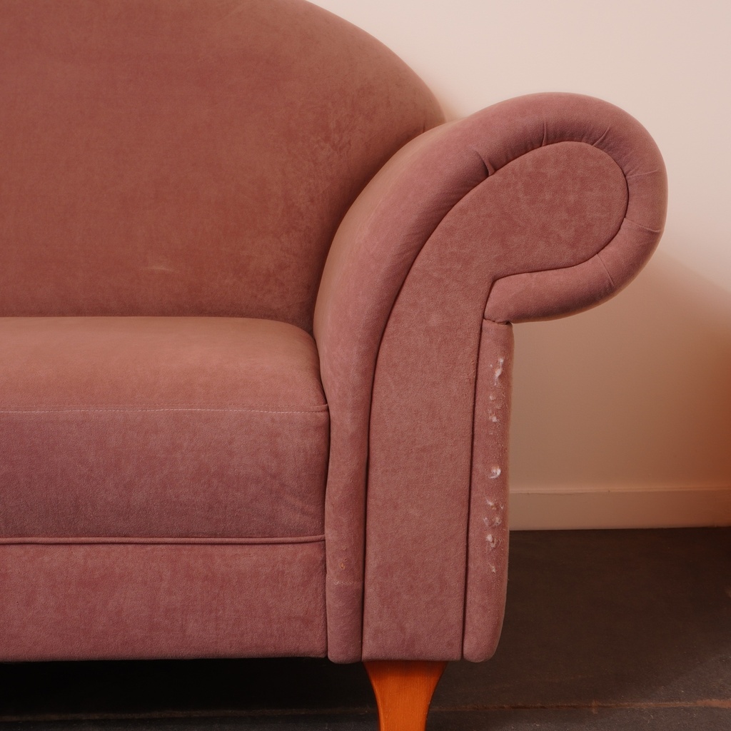 Méridienne en tissu