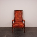 Fauteuil "Voltaire" en similicuir