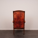 Fauteuil "Voltaire" en similicuir